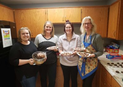 Quiet Oaks Cookie Baking