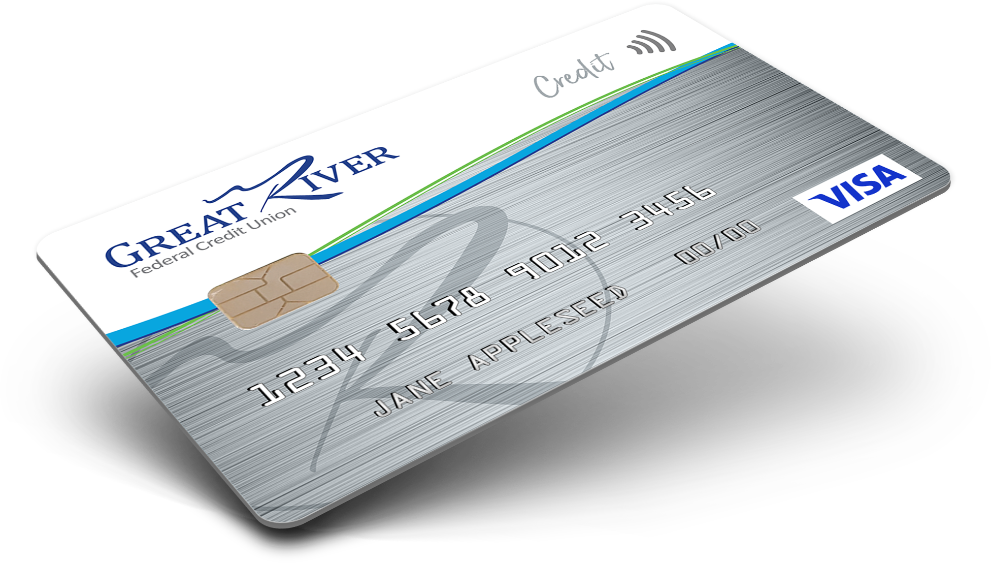 Credit-PlainCardMockup-transparent Contactless Debit Card